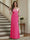 Trumpet/Mermaid Long Sleeves Scoop Floor-Length Mother of the Bride Dresses with Ruched & Embroidery