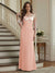Trumpet/Mermaid Long Sleeves Scoop Floor-Length Mother of the Bride Dresses with Ruched & Embroidery
