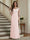 Trumpet/Mermaid Long Sleeves Scoop Floor-Length Mother of the Bride Dresses with Ruched & Embroidery