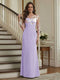 Trumpet/Mermaid Long Sleeves Scoop Floor-Length Mother of the Bride Dresses with Ruched & Embroidery