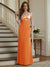 Trumpet/Mermaid Long Sleeves Scoop Floor-Length Mother of the Bride Dresses with Ruched & Embroidery