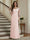 Trumpet/Mermaid Long Sleeves Scoop Floor-Length Mother of the Bride Dresses with Ruched & Embroidery