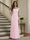 Trumpet/Mermaid Long Sleeves Scoop Floor-Length Mother of the Bride Dresses with Ruched & Embroidery