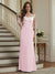 Trumpet/Mermaid Long Sleeves Scoop Floor-Length Mother of the Bride Dresses with Ruched & Embroidery