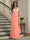Trumpet/Mermaid Long Sleeves Scoop Floor-Length Mother of the Bride Dresses with Ruched & Embroidery