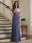 Trumpet/Mermaid Long Sleeves Scoop Floor-Length Mother of the Bride Dresses with Ruched & Embroidery