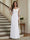 Trumpet/Mermaid Long Sleeves Scoop Floor-Length Mother of the Bride Dresses with Ruched & Embroidery