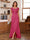 Sheath/Column Scoop Short Sleeves Mother of the Bride Dresses With Lace & 3D Floral