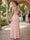 Sheath/Column Scoop Short Sleeves Plus Size Mother of the Bride Dresses with Lace & 3D Floral