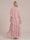 A-Line/Princess V-Neck Short Sleeves Tiered Asymmetrical Chiffon Mother of the Bride Dresses