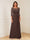A-Line/Princess Illusion Scoop Appliques Ruched Mother of the Bride Dresses