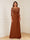 A-Line/Princess Illusion Scoop Appliques Ruched Mother of the Bride Dresses
