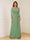 A-Line/Princess Illusion Scoop Appliques Ruched Mother of the Bride Dresses