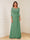 A-Line/Princess Illusion Scoop Appliques Ruched Mother of the Bride Dresses
