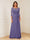 A-Line/Princess Illusion Scoop Appliques Ruched Mother of the Bride Dresses