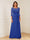 A-Line/Princess Illusion Scoop Appliques Ruched Mother of the Bride Dresses