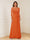 A-Line/Princess Illusion Scoop Appliques Ruched Mother of the Bride Dresses