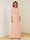 A-Line/Princess Illusion Scoop Appliques Ruched Mother of the Bride Dresses
