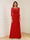 A-Line/Princess Illusion Scoop Appliques Ruched Mother of the Bride Dresses