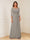 A-Line/Princess Illusion Scoop Appliques Ruched Mother of the Bride Dresses