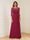 A-Line/Princess Illusion Scoop Appliques Ruched Mother of the Bride Dresses
