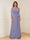 A-Line/Princess Illusion Scoop Appliques Ruched Mother of the Bride Dresses