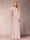 Sheath/Column V-Neck Floor-Length Mother of the Bride Dresses With Jacket & Sequins