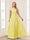 A-Line/Princess Sheer Neck Short Sleeves Long Formal Evening Dresses with Beading & Appliques