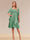 A-Line/Princess Half Sleeves Formal Evening Dresses With Ruffles & Jacket