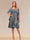 A-Line/Princess Half Sleeves Formal Evening Dresses With Ruffles & Jacket