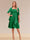 A-Line/Princess Half Sleeves Formal Evening Dresses With Ruffles & Jacket