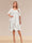 A-Line/Princess Half Sleeves Formal Evening Dresses With Ruffles & Jacket