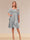 A-Line/Princess Half Sleeves Formal Evening Dresses With Ruffles & Jacket