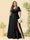 A-Line/Princess V-Neck Sleeveless Chiffon Plus Size Bridesmaid Dresses with Pockets