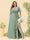 A-Line/Princess V-Neck Sleeveless Chiffon Plus Size Bridesmaid Dresses with Pockets