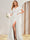 A-Line/Princess V-Neck Long Bridesmaid Dresses with Split Side