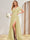 A-Line/Princess V-Neck Long Bridesmaid Dresses with Split Side
