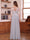 Sheath/Column Scoop Long Sleeves Chiffon Jumpsuit With Appliques