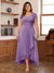 A-Line/Princess Sweetheart Short Sleeves Asymmetrical Plus Size Mother of the Bride Dresses with Appliques & Ruffles