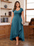 A-Line/Princess Sweetheart Short Sleeves Asymmetrical Plus Size Mother of the Bride Dresses with Appliques & Ruffles