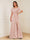 A-Line/Princess Illusion Scoop Appliques Ruched Mother of the Bride Dresses with Split Side