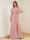 A-Line/Princess Illusion Scoop Appliques Ruched Mother of the Bride Dresses with Split Side