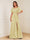 A-Line/Princess Illusion Scoop Appliques Ruched Mother of the Bride Dresses with Split Side