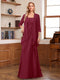 A-Line/Princess Sleeveless Mother of the Bride Dresses With Ruffles & Jacket