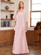 A-Line/Princess Sleeveless Mother of the Bride Dresses With Ruffles & Jacket