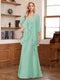 A-Line/Princess Sleeveless Mother of the Bride Dresses With Ruffles & Jacket
