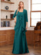 A-Line/Princess Sleeveless Mother of the Bride Dresses With Ruffles & Jacket