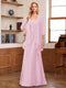 A-Line/Princess Sleeveless Mother of the Bride Dresses With Ruffles & Jacket