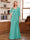 A-Line/Princess Sleeveless Mother of the Bride Dresses With Ruffles & Jacket