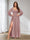 A-Line/Princess Sweetheart Chiffon Long Sleeves Bridesmaid Dresses with Split Side